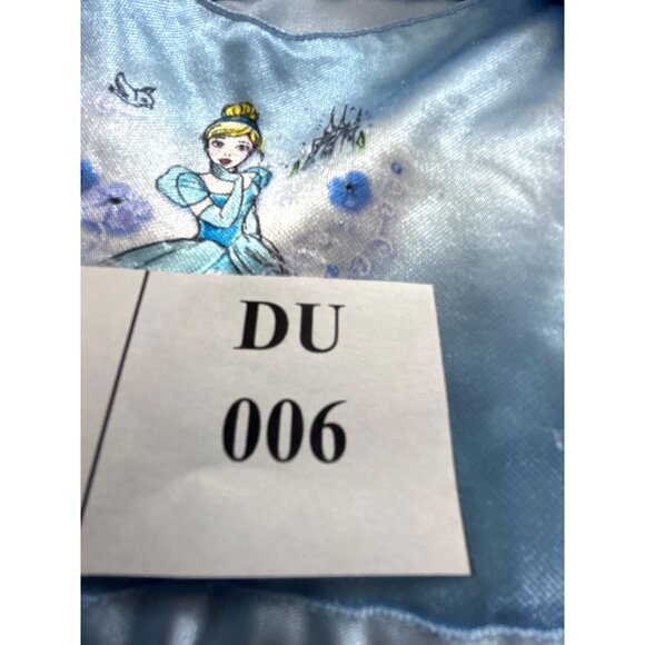 Disney Princess Toddler Girls Night Gown Blue Cinderella Size 5T - Picture 6 of 6